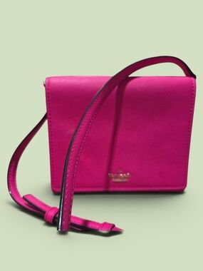 kate spade Hot Pink Leather Crossbody Bag